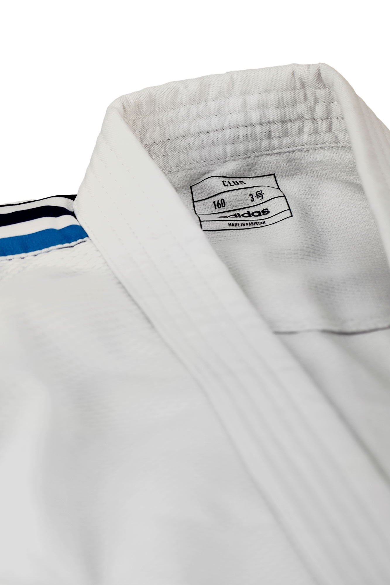 adidas judo gi Club J350 white/gradient blue